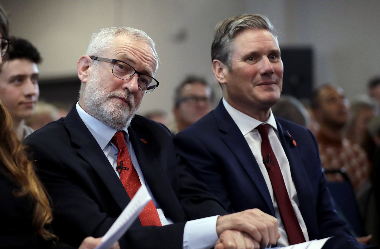 Jeremy Corbyn and Keir Starmer 